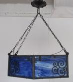 spectaculaire art deco luster Amerikaans glas Brandt, Antiek en Kunst, Ophalen