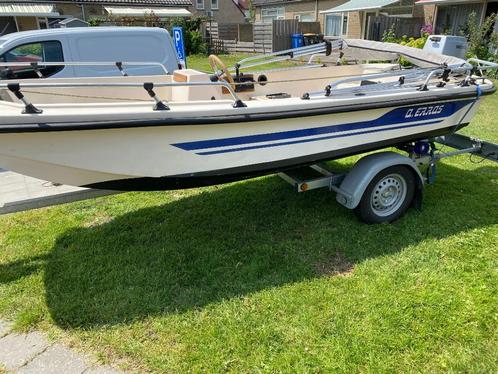A.ELLAS complete set, Watersport en Boten, Vis- en Consoleboten, Gebruikt, Tot 10 pk, 3 tot 6 meter, Benzine, Buitenboordmotor