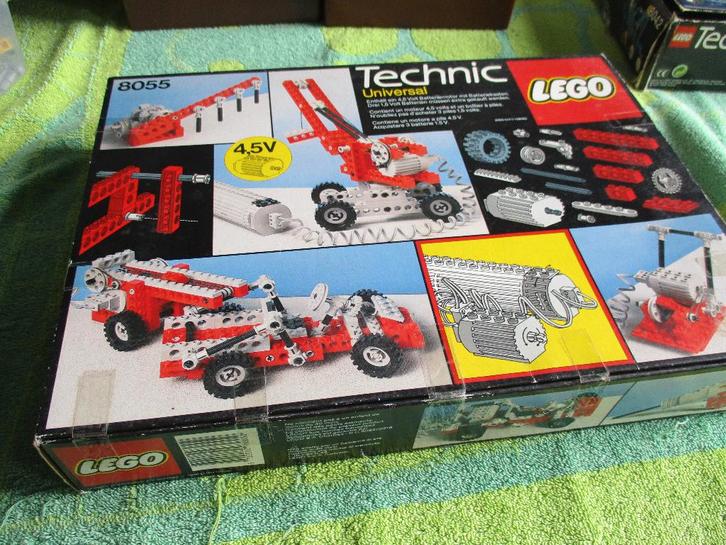 lego technic Set 8055 Universele Bouwset met motor, Kinderen en Baby's, Speelgoed | Duplo en Lego, Gebruikt, Lego, Complete set