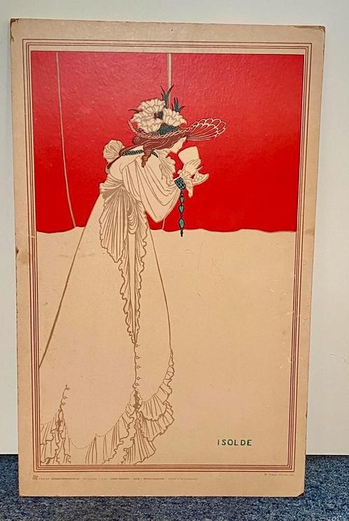 ISOLDE : POSTER op Hardboard ( Jaren ‘70 ), Verzamelen, Posters, Gebruikt, Overige onderwerpen, A1 t/m A3, Rechthoekig Staand
