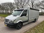 Mercedes-Benz Sprinter 319 V6 schuifzeilen met trekhaak euro, Automaat, Gebruikt, 190 pk, 2987 cc