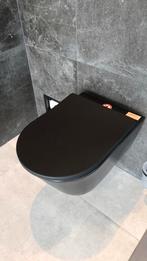 Showroom uitverkoop toilet mat zwart (inclusief accessoires), Overige typen, Ophalen of Verzenden, Zo goed als nieuw, Zwart