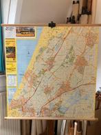 Kaart Bollenstreek, Antiek en Kunst, Antiek | Schoolplaten, Ophalen of Verzenden, Aardrijkskunde