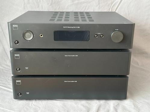 Nad C658,  BluOS, Dirac Live en 2 stuks Nad C268, Audio, Tv en Foto, Stereo-sets, Zo goed als nieuw, Overige merken, Ophalen