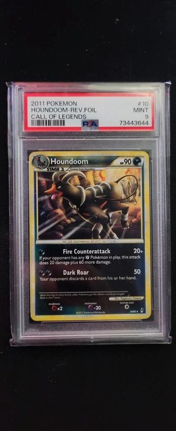 Houndoom CL 10 PSA 9 beschikbaar voor biedingen