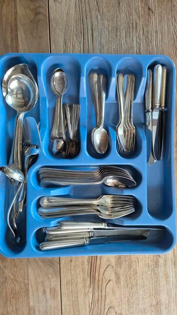 68 delig Keltum Prinses Verzilverd 100 Bestek Set, Huis en Inrichting, Keuken | Bestek, Zilver, Ophalen