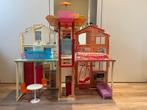 Barbiehuis, inklapbaar, Ophalen of Verzenden, Gebruikt, Poppenhuis