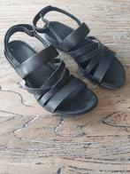 Zwarte leren ECCO Sandalen Maat 40, Kleding | Dames, Schoenen, Zwart, ECCO, Gedragen, Sandalen of Muiltjes