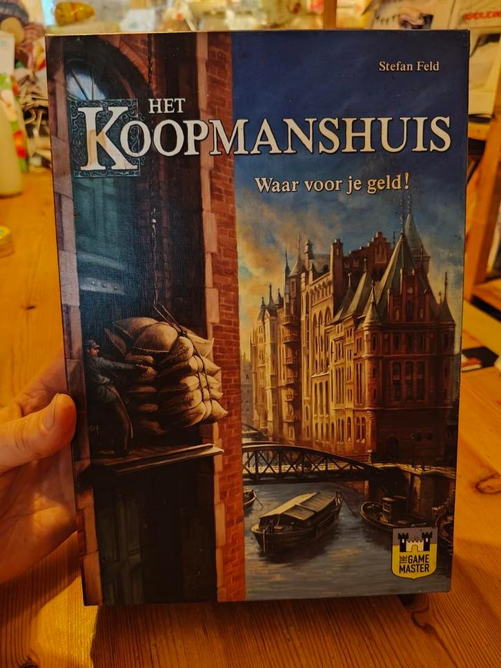 Het Koopmanshuis - Stefan Feld, Hobby en Vrije tijd, Gezelschapsspellen | Bordspellen, Gebruikt, Een of twee spelers, Drie of vier spelers