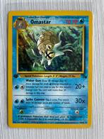 Omastar, fossil, engels, 1st edition, Hobby en Vrije tijd, Verzamelkaartspellen | Pokémon, Ophalen of Verzenden, Gebruikt, Losse kaart
