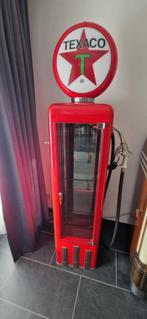 Texaco benzinepomp vitrinekast, Ophalen, Zo goed als nieuw