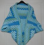 Heerlijk dik cocoon vestje in blauwtinten, maat M/L. Nieuw!, Verzenden, Nieuw, Maat 38/40 (M), Blauw