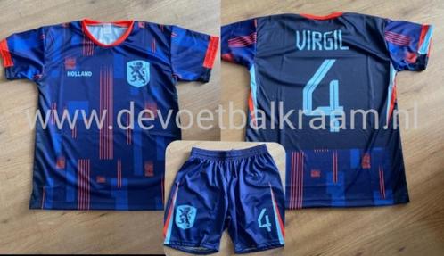 VIRGIL VAN DIJK  NEDERLANDS  VOETBAL TENUE  UIT EN THUISKLEU, Sport en Fitness, Voetbal, Nieuw, Set, Maat XS of kleiner, Ophalen of Verzenden