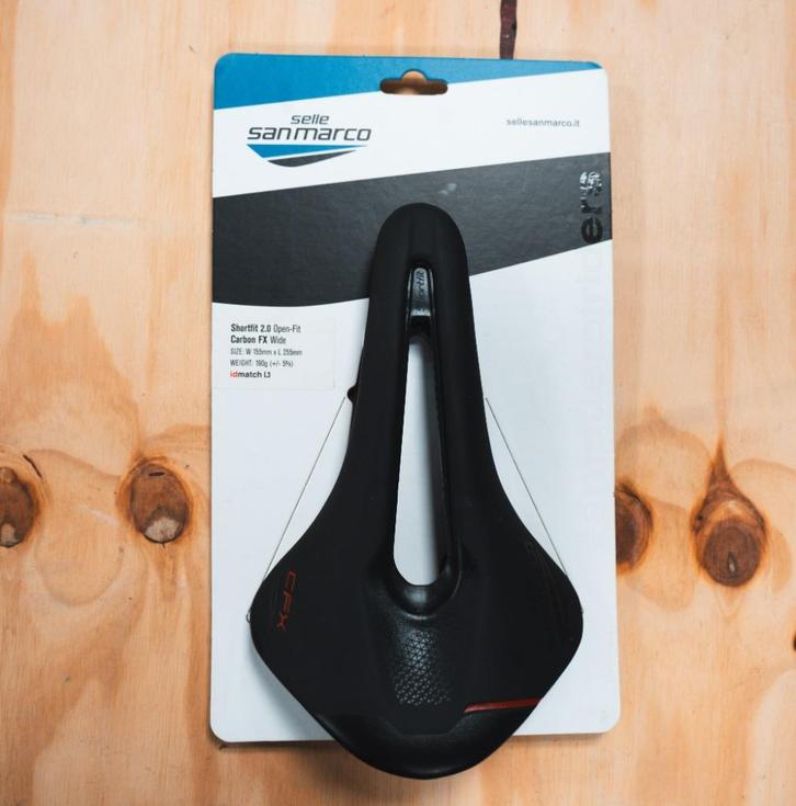 Selle San Marco Shortfit 2.0 Carbon FX Wide Racefiets NIEUW, Fietsen en Brommers, Fietsonderdelen, Nieuw, Racefiets, Zadel, Ophalen of Verzenden