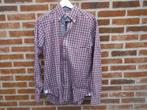 geruit overhemd Tintoria Mattei 954, mt 39, Halswijdte 39/40 (M), Zo goed als nieuw, Tintoria Mattei 954, Verzenden