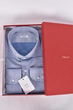 Nieuw shirt overhemd van FRAY katoen maat 45, Blauw, FRAY, Italy, Nieuw