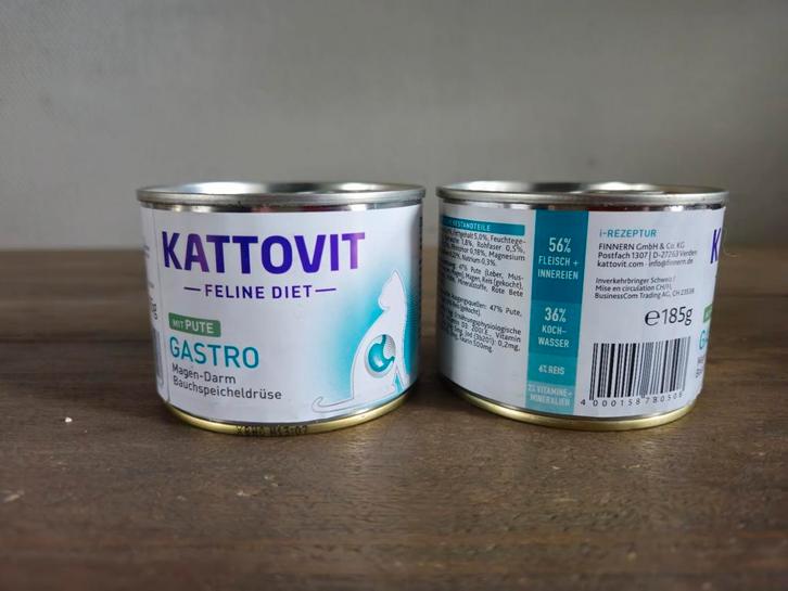 Kattovit Gastro kattenvoer natvoer smaak Kalkoen, Dieren en Toebehoren, Dierenvoeding, Kat, Ophalen of Verzenden