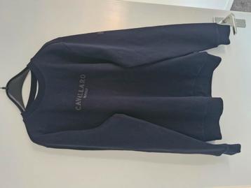 Cavallaro sweater dark blue large beschikbaar voor biedingen