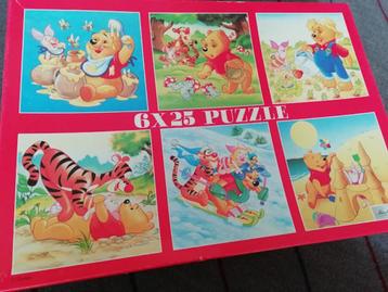 Disney Winnie the pooh 6 in 1 puzzel beschikbaar voor biedingen