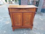 Biedermeier mahonie penantkast., Antiek en Kunst, Curiosa en Brocante, Ophalen