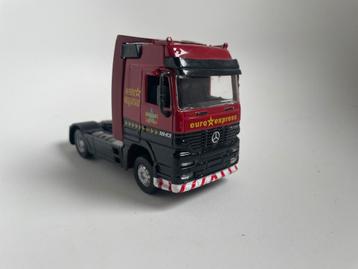 model MB Mercedes Benz Actros 1843, Euro Express Maïsto 1/50 beschikbaar voor biedingen