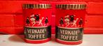 Vintage VERKADE toffeeblikken, Ophalen of Verzenden, Gebruikt, Verpakking