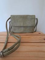 Groene Schoudertas met vele vakken., Sieraden, Tassen en Uiterlijk, Tassen | Damestassen, Ophalen of Verzenden, Zo goed als nieuw