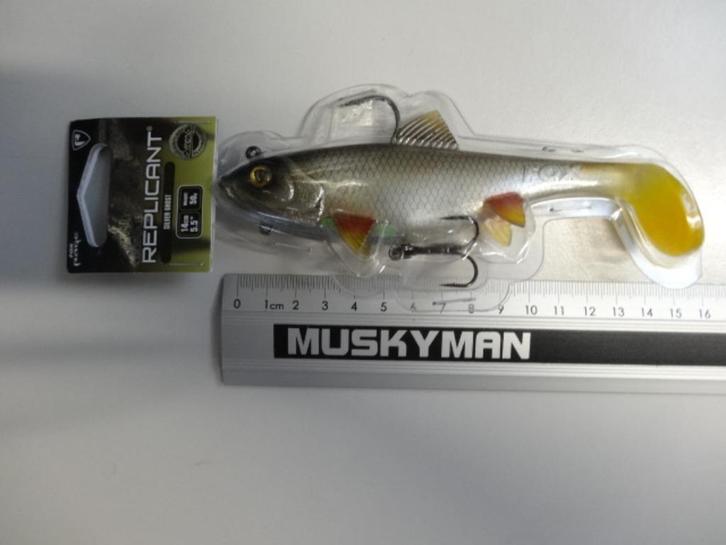 Kunstaas: Fox Rage Wobble Replicant 14 cm Rubber Creatie, Watersport en Boten, Hengelsport | Roofvissen, Nieuw, Overige typen