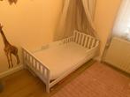 Peuterbed +matras, 70 tot 85 cm, Zo goed als nieuw, Matras, 140 tot 160 cm