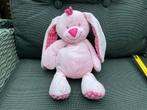 Nieuwe zgan TIAMO konijn of haas knuffel roze pluche, Kinderen en Baby's, Speelgoed | Knuffels en Pluche, Ophalen, Nieuw, Konijn