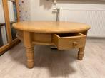 Eikenhouten salontafel, Huis en Inrichting, Tafels | Salontafels, Ophalen, Zo goed als nieuw, Minder dan 50 cm, 100 tot 150 cm