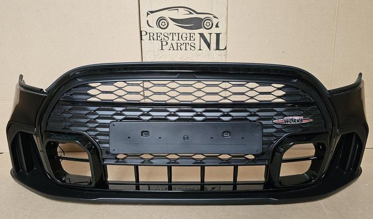 Mini Cooper F55 F56 F57 JCW LCI C4H VOORBUMPER COMPLEET PDC, Auto-onderdelen, Carrosserie en Plaatwerk, Bumper, Voor, Gebruikt