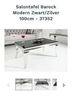 Salontafel en eetkamer tafel, 100 tot 150 cm, Zo goed als nieuw, Glas, 75 cm of meer