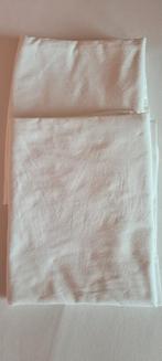 lakens  1 persoons  150 × 255  2 voor, Huis en Inrichting, Ophalen of Verzenden, Gebruikt, Eenpersoons, Wit
