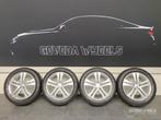 18” originele Mercedes GLA W156 velgen + winterbanden 5x112, 18 inch, Gebruikt, Banden en Velgen, 235 mm