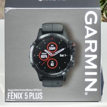 Garmin fenix 5 Plus Sapphire.  beschikbaar voor biedingen