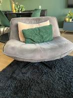 Fauteuille antreciet grijs, Huis en Inrichting, Fauteuils, Ophalen, Gebruikt, Minder dan 75 cm, 75 tot 100 cm