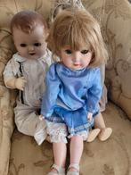 Antieke pop gelede pop, Verzamelen, Poppen, Heikant 21 Kaatsheuvel, Gebruikt, Belle Vieille Brocante, Ophalen of Verzenden