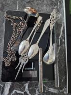 Lottery divers antiek zilver 130 gram, Antiek en Kunst, Antiek | Goud en Zilver, Ophalen of Verzenden, Zilver