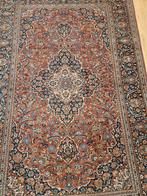 Vintage handgeknoopt perzisch tapijt kashan 195x129, 100 tot 150 cm, 150 tot 200 cm, Gebruikt, Rechthoekig