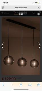 2 hanglampen van Rietveld licht, Huis en Inrichting, Lampen | Hanglampen, Ophalen of Verzenden, Zo goed als nieuw, Minder dan 50 cm