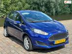 Ford Fiesta 1.0 Style start stop airco elektrische ramen cv, Euro 5, Gebruikt, 525 kg, Blauw