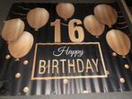 Grote wand banner sweet 16, Hobby en Vrije tijd, Feestartikelen, Ophalen, Zo goed als nieuw, Versiering, Verjaardag