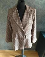 New Collection mooie taupe inspired blazer mt 42 NIEUW, Kleding | Dames, Jasjes, Kostuums en Pakken, Maat 42/44 (L), Nieuw, Ophalen of Verzenden