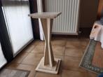 Travertin staander / zuil, Huis en Inrichting, Woonaccessoires | Zuilen en Pilaren, Verzenden, Nieuw