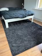 Hoogpolig vloerkleed 200x290, Huis en Inrichting, Zwart, 200 cm of meer, Ophalen of Verzenden, Zo goed als nieuw