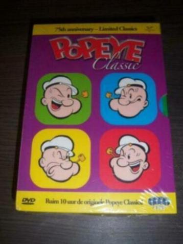  POPEYE CLASSIC 75 jaar (4-dvd box) nieuw in seal 