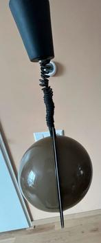 Retro hanglamp bruin, Antiek en Kunst, Antiek | Lampen, Ophalen of Verzenden