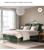 Gloednieuwe hoes voor Ikea boxspring, Ophalen of Verzenden, 180 cm, 200 cm, Groen
