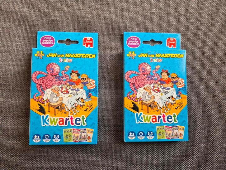 Jan van Haasteren Junior Kwartet, Hobby en Vrije tijd, Gezelschapsspellen | Kaartspellen, Nieuw, Ophalen of Verzenden
